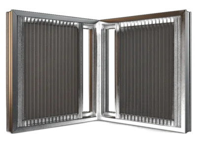 PVL Corner mosquito net for terraces and balconies in Dubai