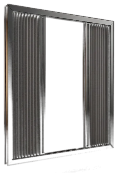PVL Double Centra mosquito screen for wide sliding windows and doors across the UAE