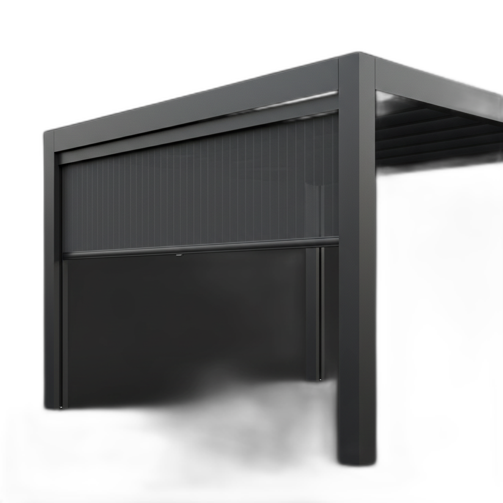 Pleated Pergola Fly Mesh