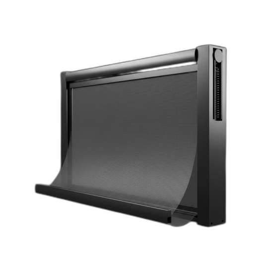 Spring-Loaded Roll-Up Screens