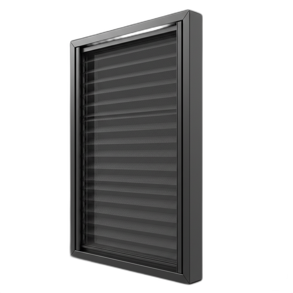 Pleated Fly Mesh Windows