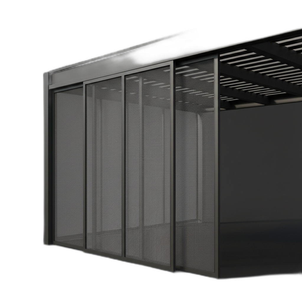 Sliding Pergola Fly Mesh