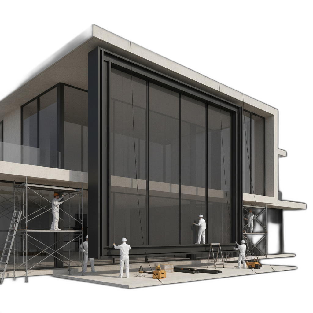 Fly Mesh Installation for Villas