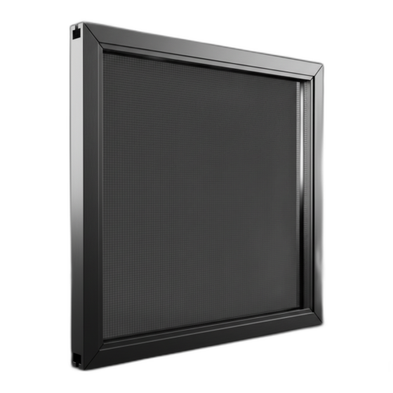 Mosquito Nets in Rigid Aluminum Frame