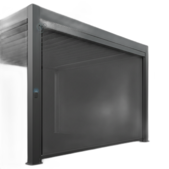 Motorized Pergola Fly Mesh