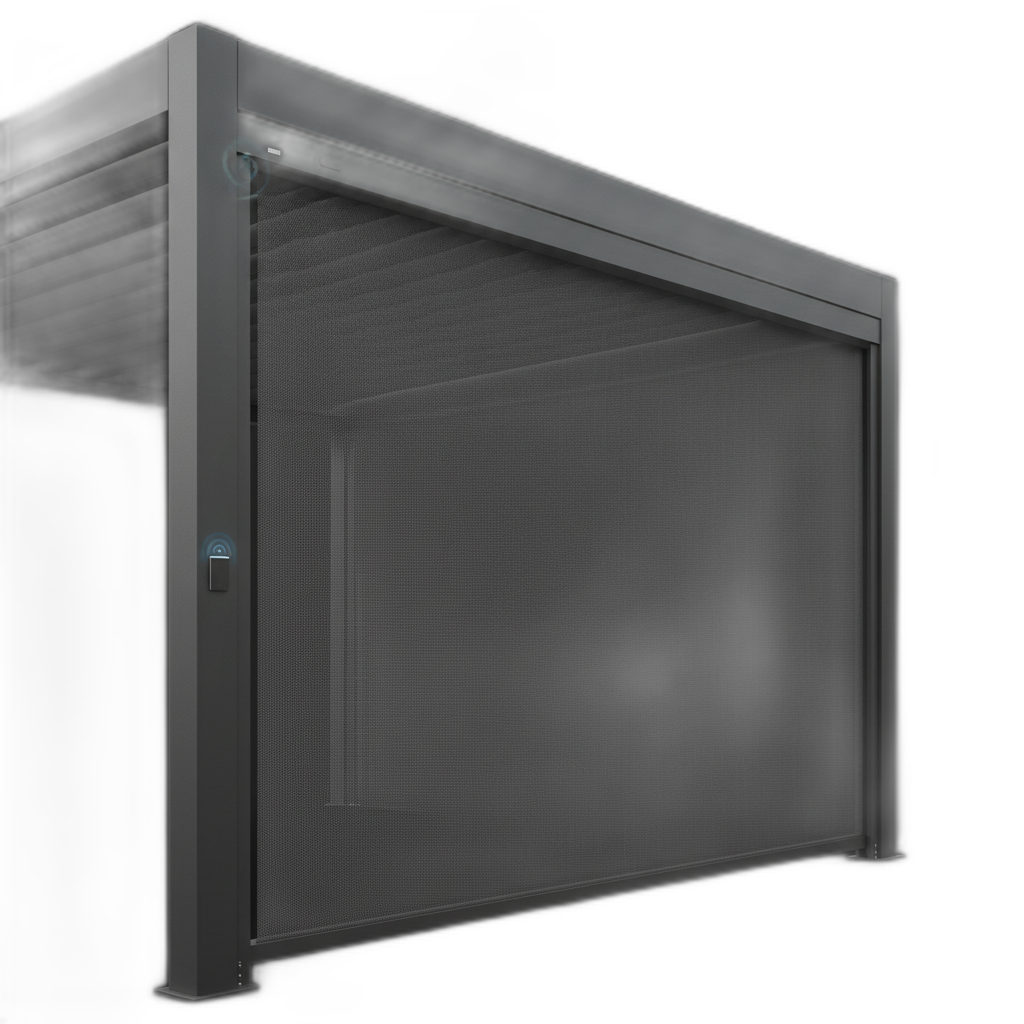 Motorized Pergola Fly Mesh