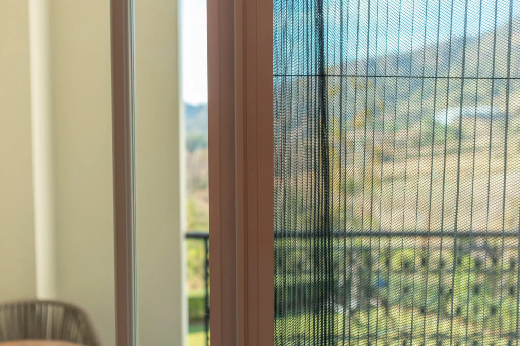 Mosquito screen installation